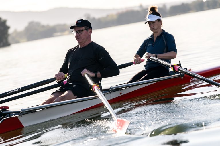Rowing at Red Shed